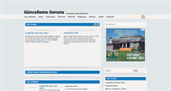 Desktop Screenshot of guncellemesorunu.com