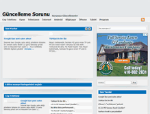 Tablet Screenshot of guncellemesorunu.com